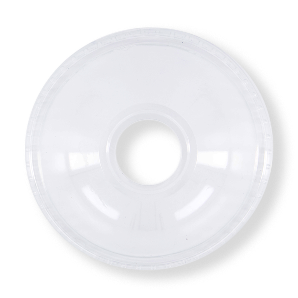 FRONTIER PET DOME LID WITH HOLE FITS 92MM CUP (1000ctn) (50)