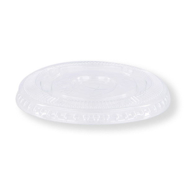 FRONTIER PET FLAT LID X SLOT FITS 92MM CUP (1000ctn)(50slv)