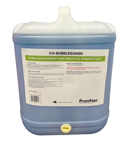 FRONTIER 20LT BUBBLEGUM INDUSTRIAL STRENGTH DISINFECTANT