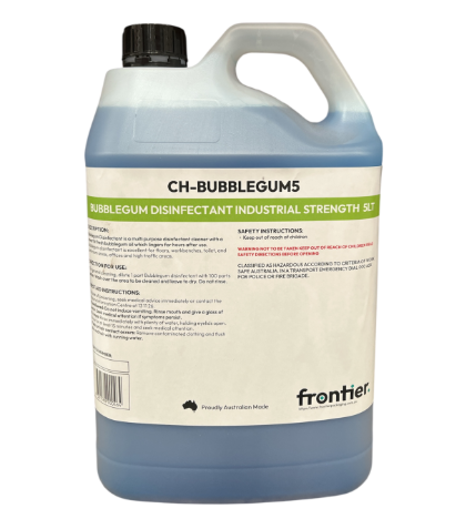 FRONTIER 5LT BUBBLEGUM INDUSTRIAL STRENGTH DISINFECTANT