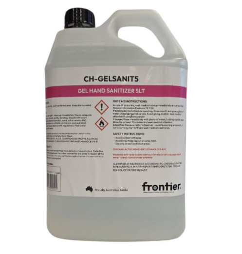 FRONTIER 5LT GEL HAND SANITIZER