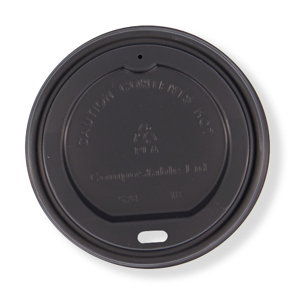 FRONTIER CPLA 12/16OZ REGULAR BLACK LID 90MM (1000ctn) (50slv)