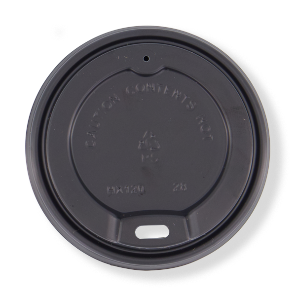FRONTIER PS 6/8OZ SPOUT BLACK LID 80MM (1000ctn) (50slv)