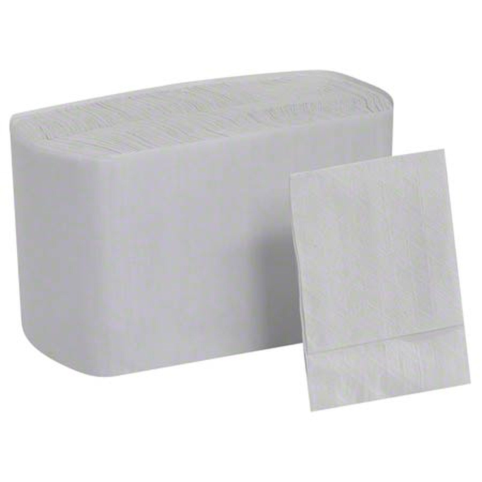 FRONTIER 1PLY WHITE D FOLD DISPENSER NAPKIN 21X20CM (5000ctn)