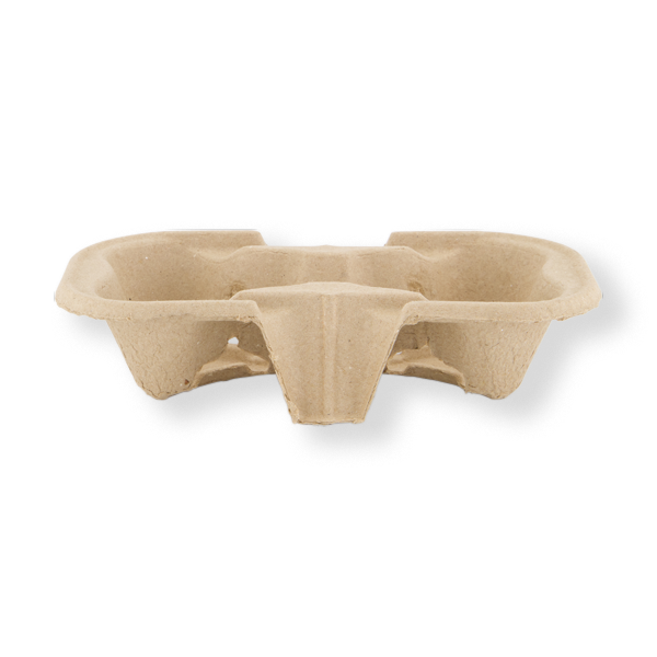 FRONTIER 2 CUP CARRY TRAY MOULDED (500ctn)