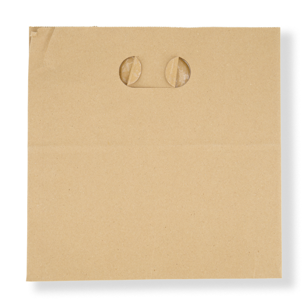 FRONTIER DCUT SMALL KRAFT PAPER BAG 280x280x150MM  (500ctn)