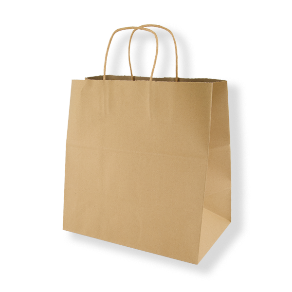 FRONTIER PTH SMALL KRAFT PAPER BAG 300X300X180MM (250ctn)