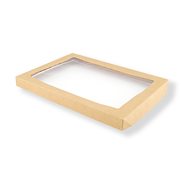 FRONTIER CATER BOX LID MEDIUM 364X255X30 (100ctn)