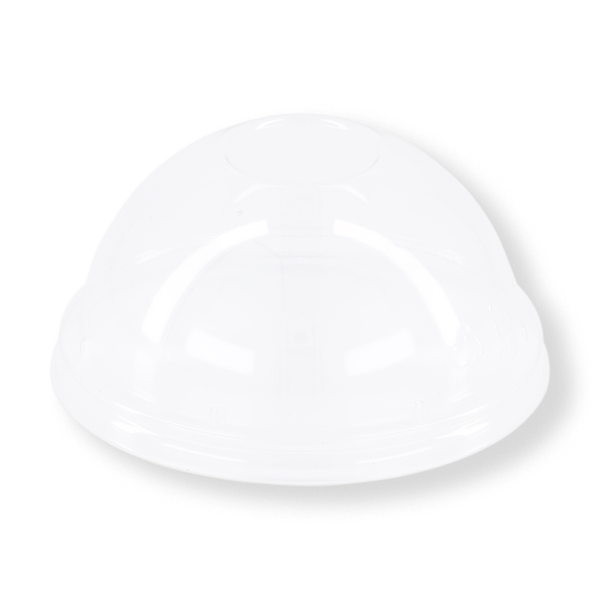 FRONTIER PET DOME LID NO HOLE FITS 92MM CUP (1000ctn) (50slv)