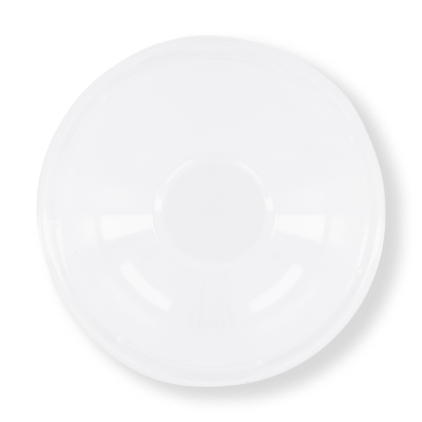 FRONTIER PET DOME LID NO HOLE FITS 92MM CUP (1000ctn) (50slv)