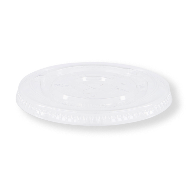 FRONTIER PET FLAT LID X SLOT FITS 98MM CUP (1000ctn)(50slv)