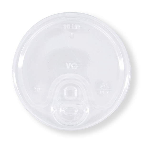 FRONTIER PET FLAT SIPPER LID FITS 98MM CUP (1000ctn) (50slv)