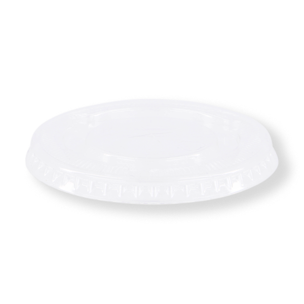 FRONTIER PET FLAT LID X SLOT FITS 78MM CUP (1000ctn)(50slv)