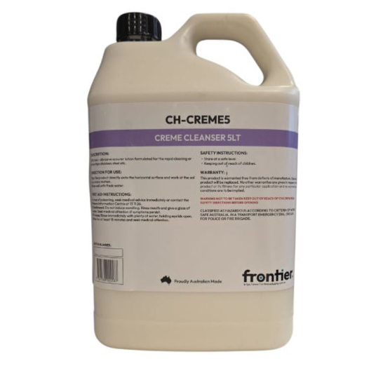 FRONTIER 5LT CREME CLEANSER