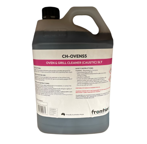 FRONTIER 5LT OVEN & GRILL CLEANER (CAUSTIC)