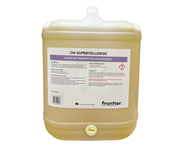 FRONTIER 20LT SUPER DETERGENT YELLOW 20%