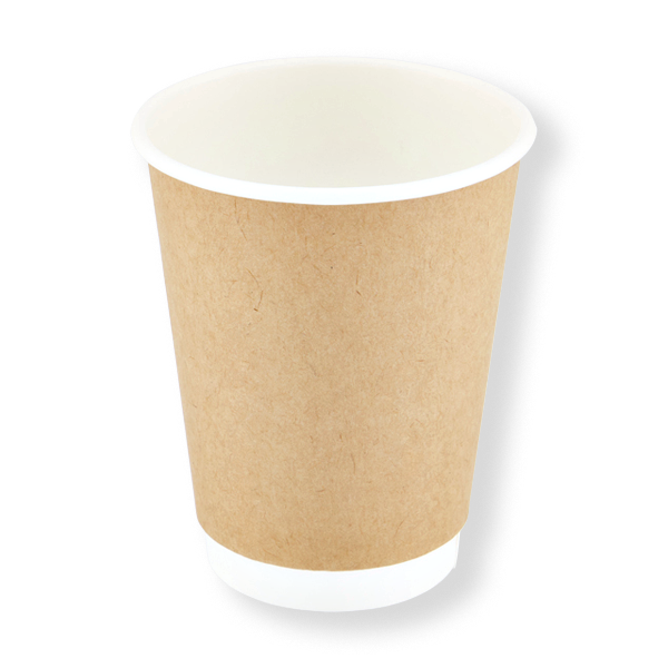 FRONTIER 12OZ DOUBLEWALL COMBO KRAFT CUP 90MM (500ctn)