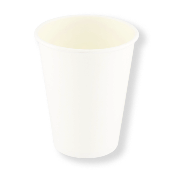 FRONTIER 12OZ PE SINGLE WALL WHITE CUP 90MM (1000ctn) (50slv)