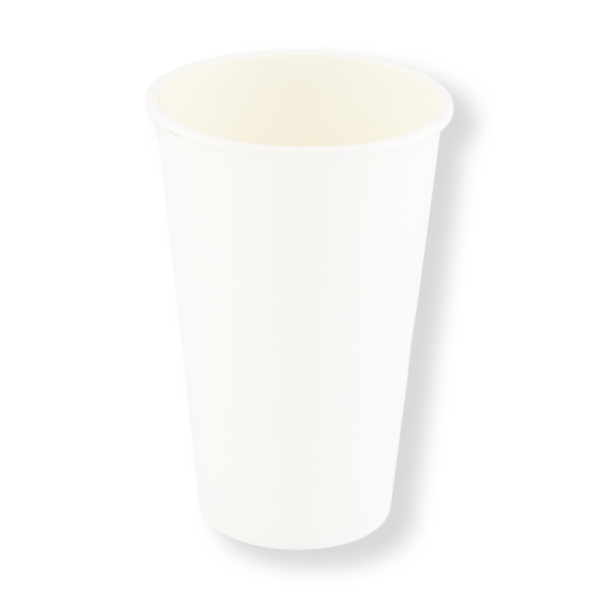 FRONTIER 12OZ PE TALL SINGLE WALL WHITE CUP 80MM (1000ctn) (50slv)