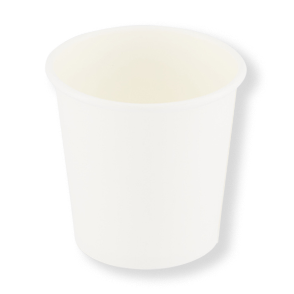 FRONTIER 4OZ PE SINGLE WALL WHITE CUP 80MM (1000ctn) (50slv)