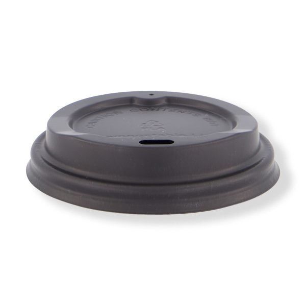 FRONTIER CPLA 6/8OZ REGULAR BLACK LID 80MM (1000ctn) (50slv)