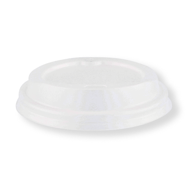 FRONTIER CPLA 6/8OZ REGULAR WHITE LID 80MM (1000ctn) (50slv)