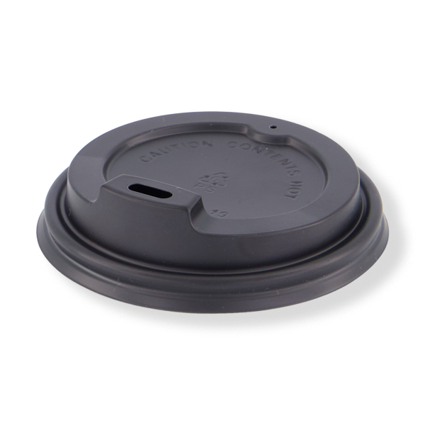 FRONTIER PS 6/8OZ REGULAR BLACK LID 80MM (1000ctn) (50slv)